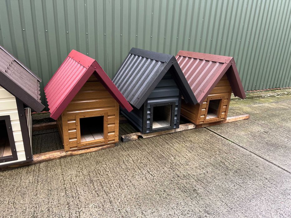 Собачі будиночки,будки