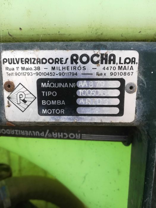 Pulverizador Rocha de 400 litros