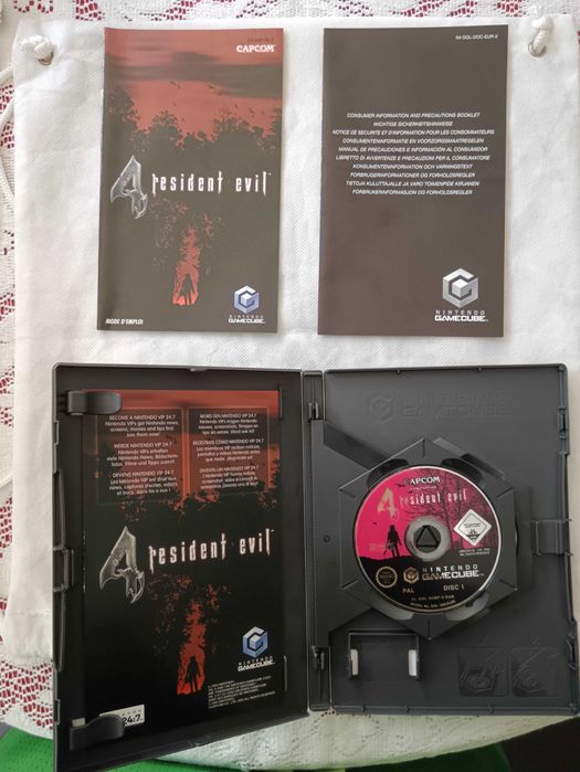 Resident Evil 4 [Nintendo GameCube, 2005] 100% Complete - FR