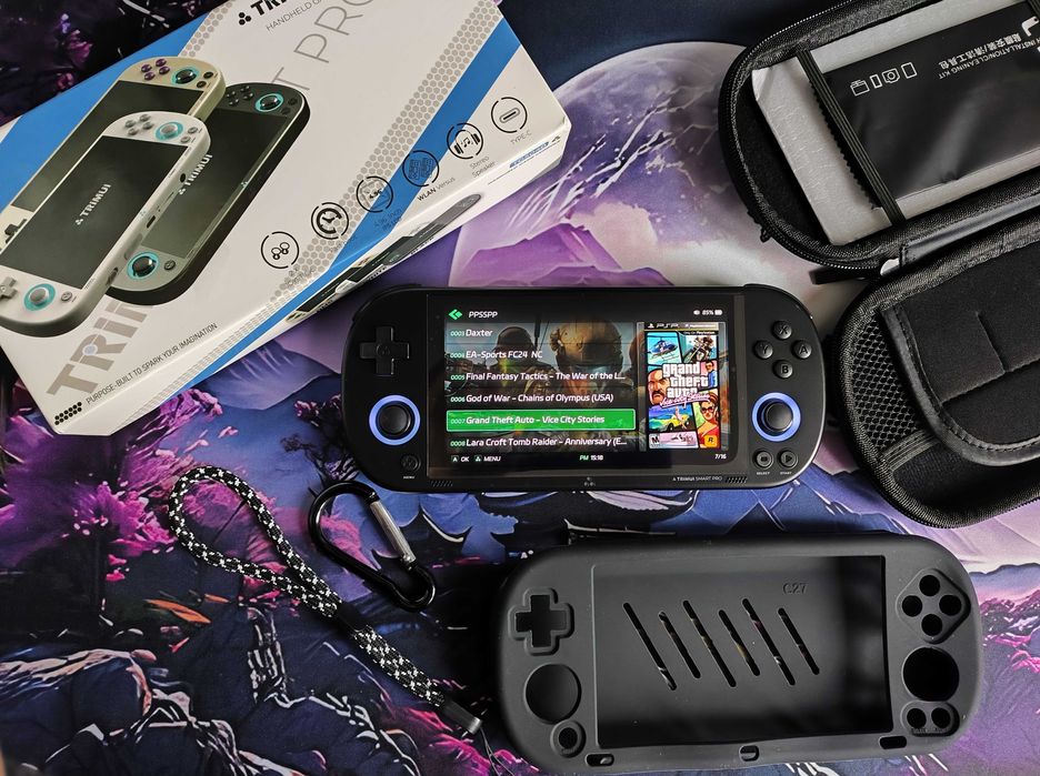 Nowa! Konsola Trimui Smart PRO 128GB +2x etui+szkło hartowane+smycz