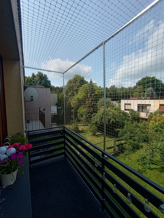 Siatka na balkon, siatka dla kota, siatka przeciw gołębiom