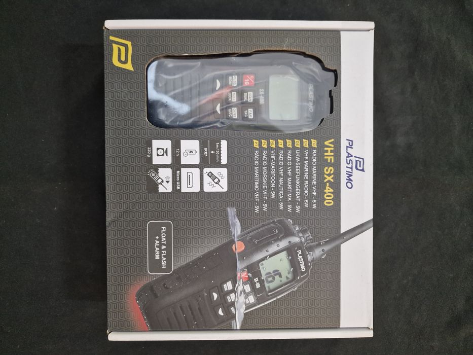 Plastimo Radio VHF Portátil SX-400 - NOVO