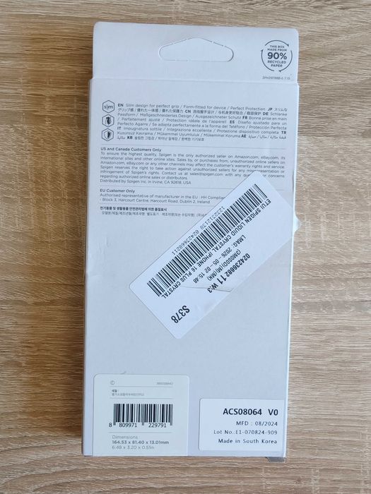 Etui SPIGEN Liquid Crystal do Apple iPhone 16 Plus