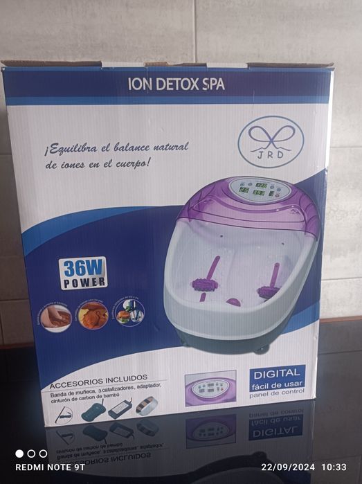 Aparelho Íon Detox