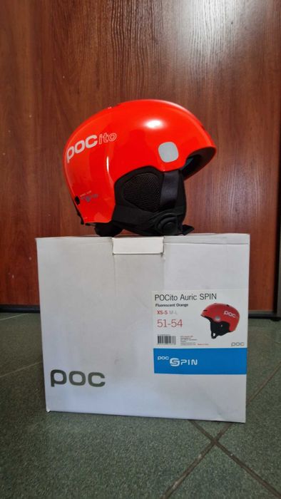 kask POCito Auric SPIN w rozmiarze XS/S czyli 51-54 cm