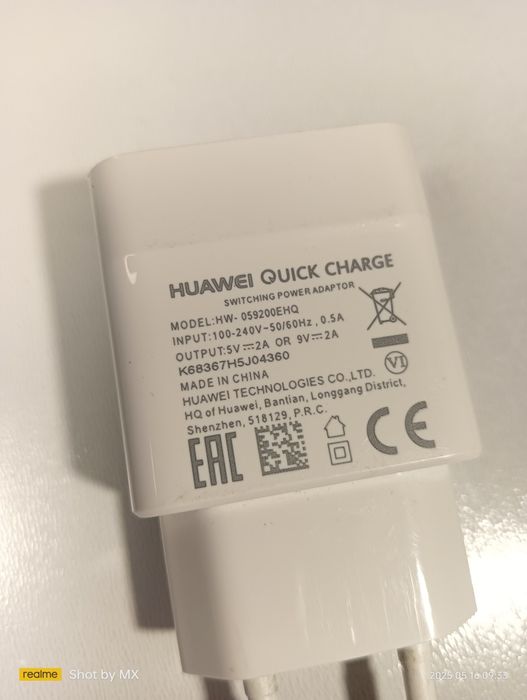 HUAWEI 5V-2A lub 9V-2A szybka ładowarka zasilacz adapter do smartfon