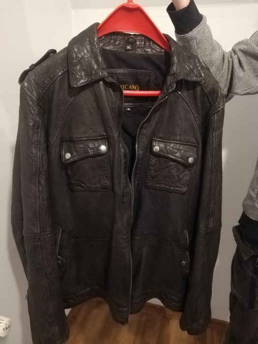 Kurtka męska naturalna skóra