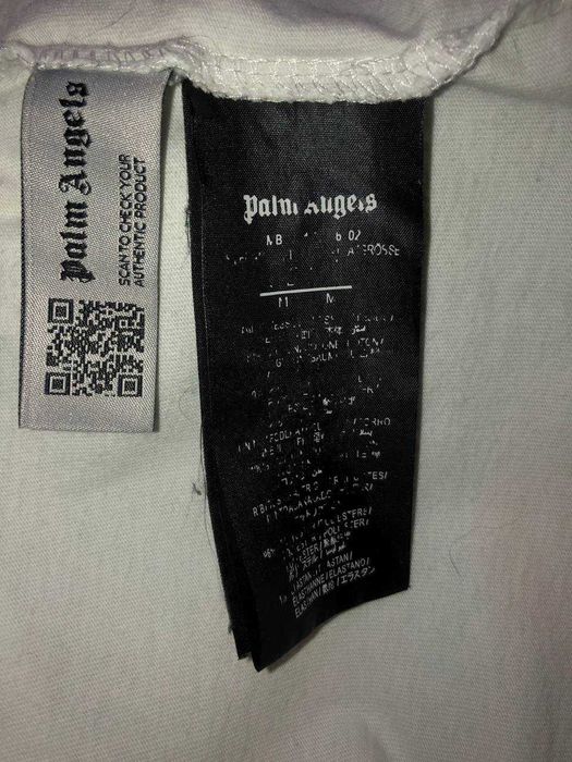 Футболка Palm Angels белая