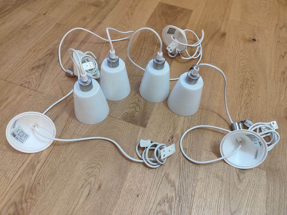 Lampa szklana wisząca