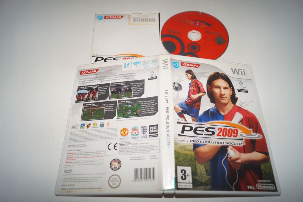 Pro Evolution Soccer 2009 Pes 2009 Wii
