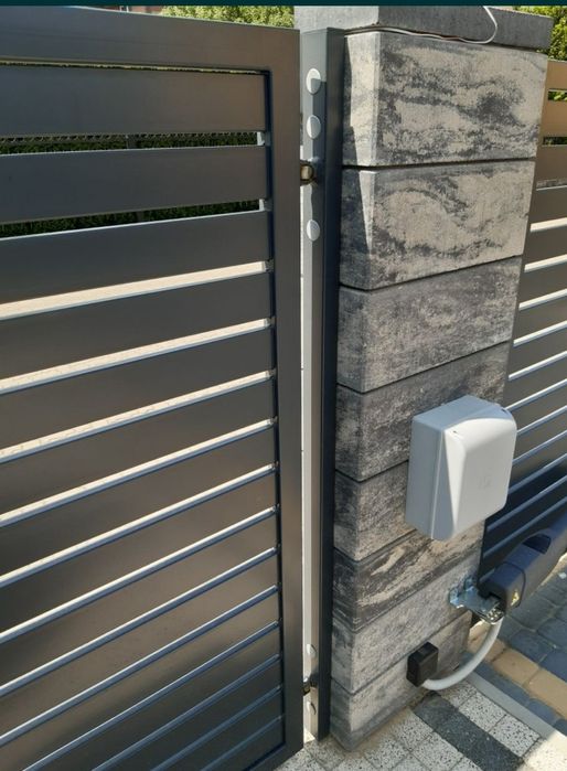 Spawane Ogrodzenia (ocynk+malowanie)+instalacja napędów, videodomofony