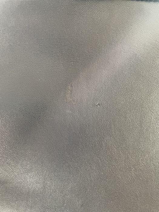 Biker preto 100% pele para homem Zara