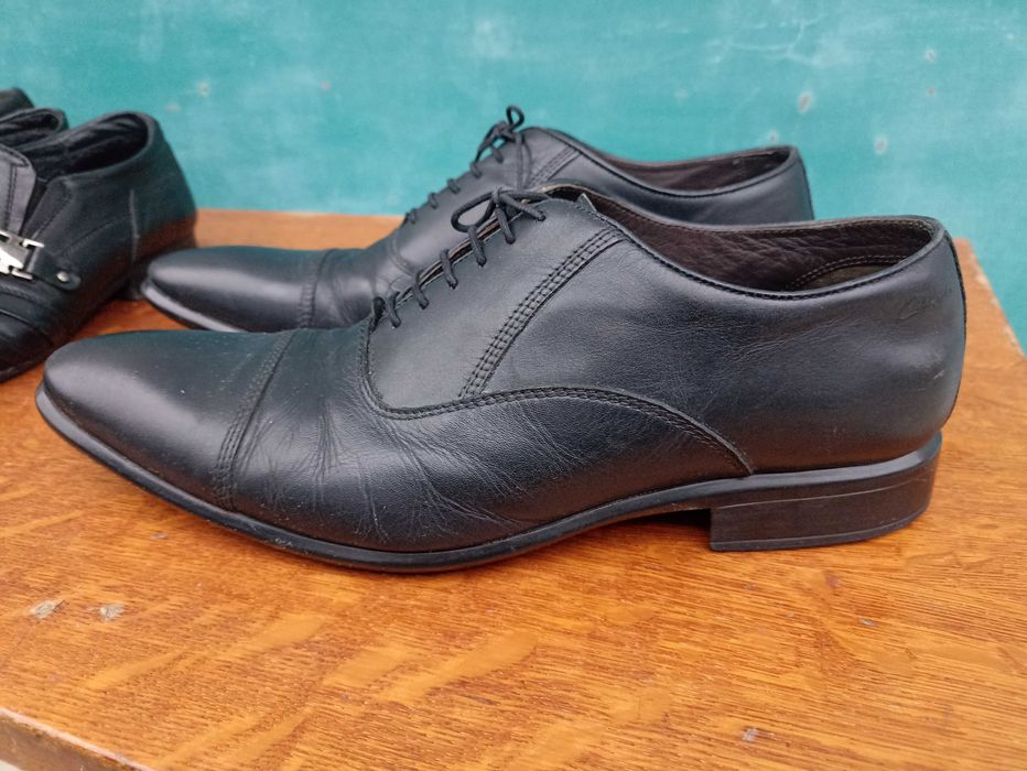 Кожаные туфли Clarks 42,5