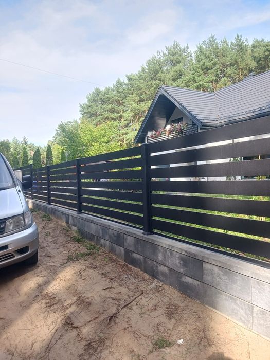 Ogrodzenia frontowe , panelowe ,  2D 3D