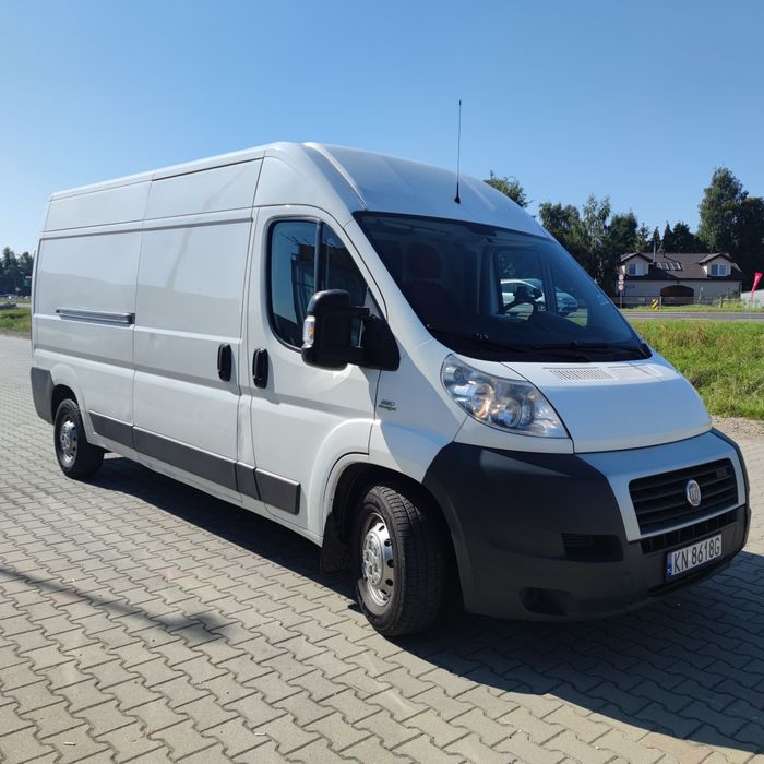 Fiat Ducato 3.0 180km  L3H2 *Bezwypadkowy *Hak *Klimatyzacja *Android *Fotel pneumatyczny