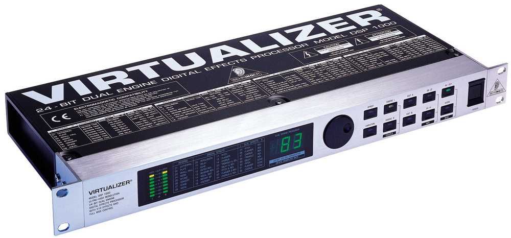 Processador de Efeitos Behringer Virtualizer DSP 1000