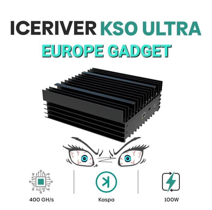 Ks0 Ultra 600Gh ou 400G ICERIVER Kaspa Miner Asic
