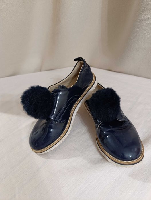 Sapato verniz marinho