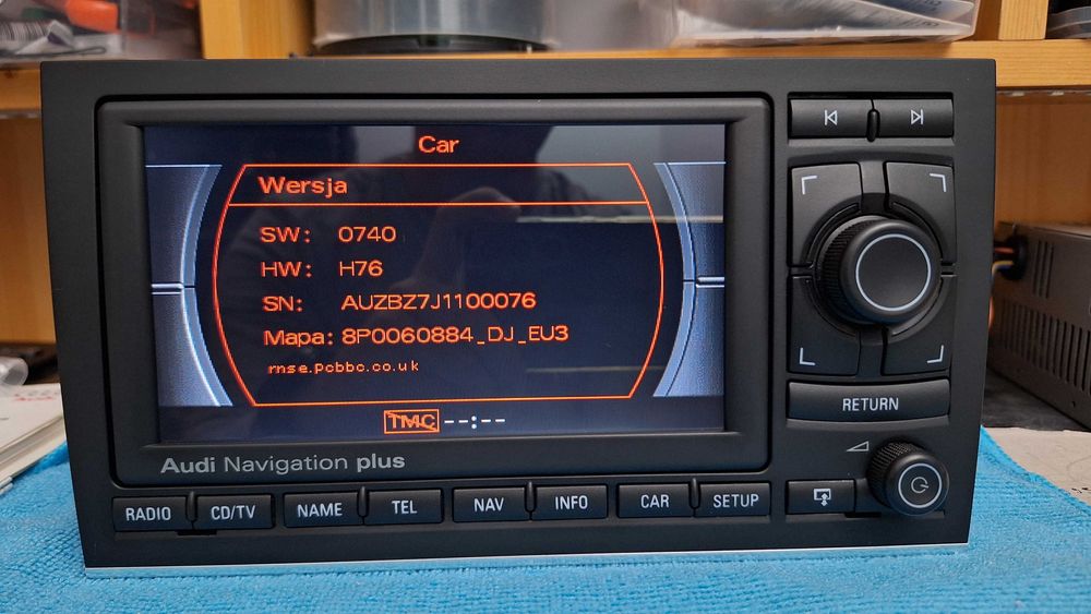 Audi Navigation A4 B6 B7 Seat EXEO Radio RNS-E GPS,SD, FILM, GW 6 mies