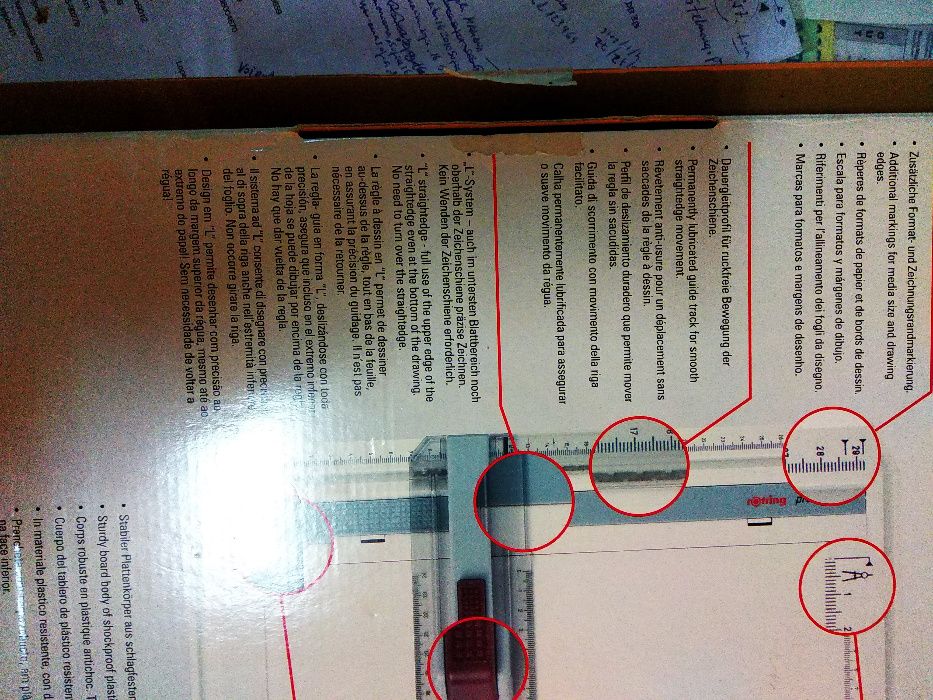 Rotring prancha desenho A3 profil Nova