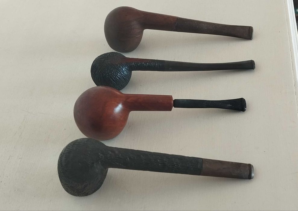 Cachimbo antigo Bruken madeira e outros em bom estado