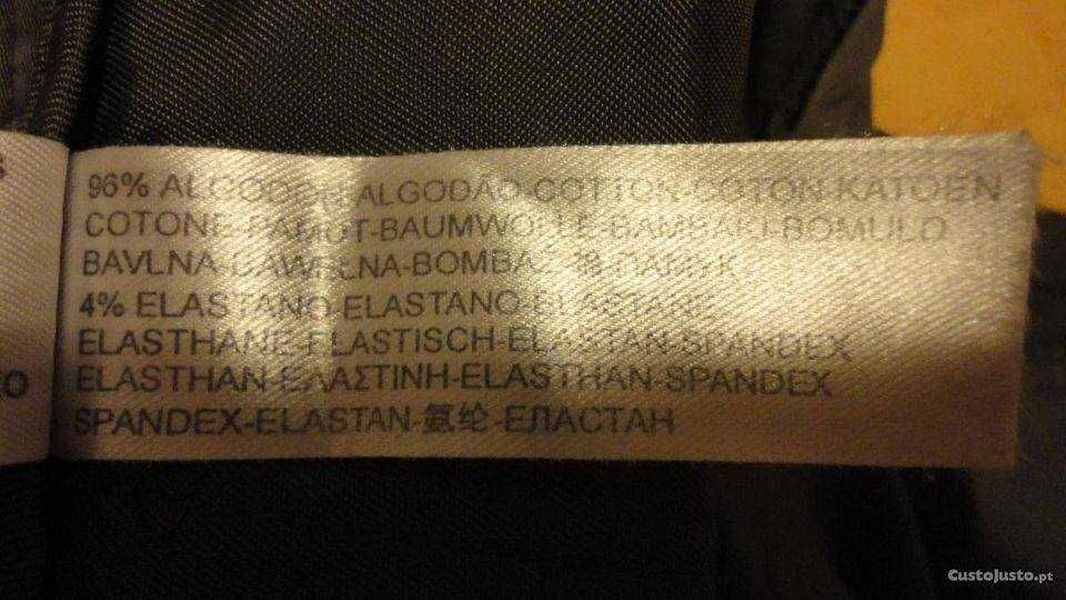 Calças de senhora cinzentas Massimo Dutti