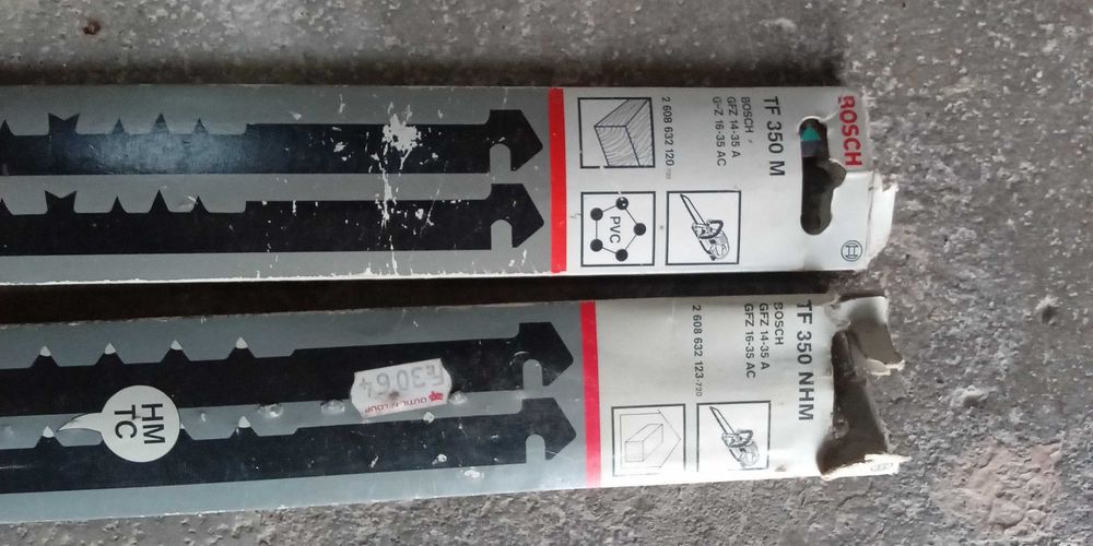Lâminas Bosh TF350M para madeira e outras de referência TF350NHM
