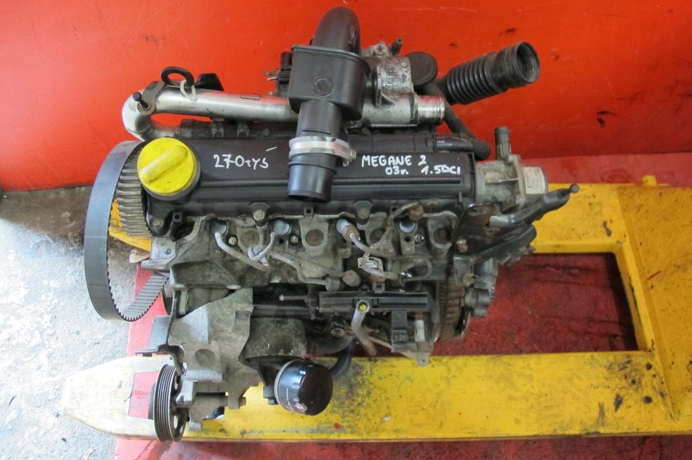 renault megane 2 ii 1.5 dci scenic ii kangoo silnik k9k722