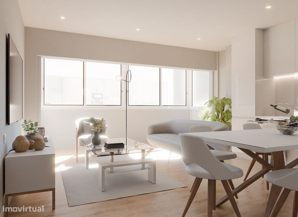 T3 a estrear na Estrada da Luz | Remodelação integral | 95 m²