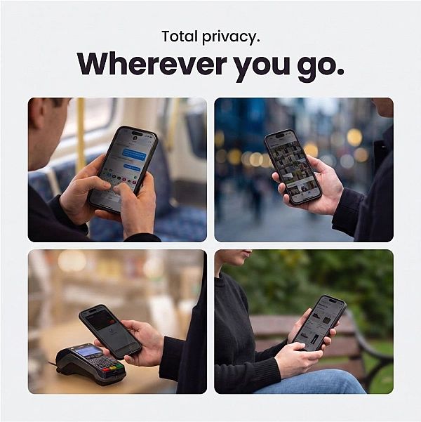 Szkło Prywatyzujące Tech-Protect Quick Set Spy+ 2-Pack Iphone 18 Pro M
