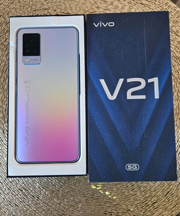 Vivo v21 Dusk Blue stan idealny