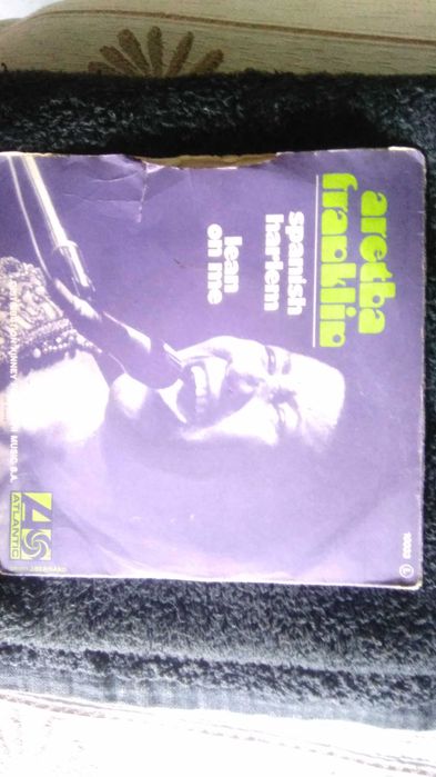 Disco Vinil, da artista e cantora Aretha Franklin.