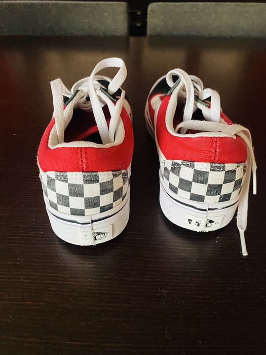 Vans Comfycush Old Skool Vermelho - tamanho 36