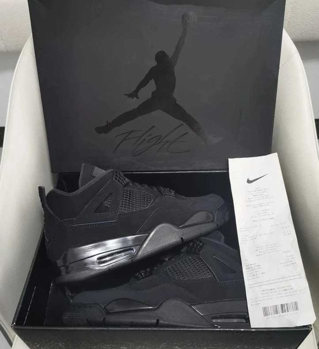 Jordan 4 Retro Black Cat R.44
