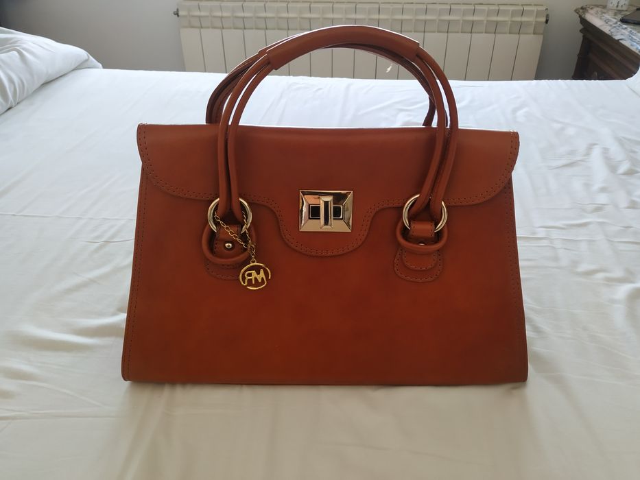 Mala de couro Roberta M.