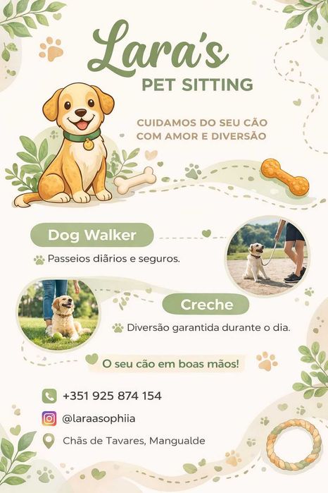 Pet Sitting - Dog Walking - Estadia Familiar Viseu