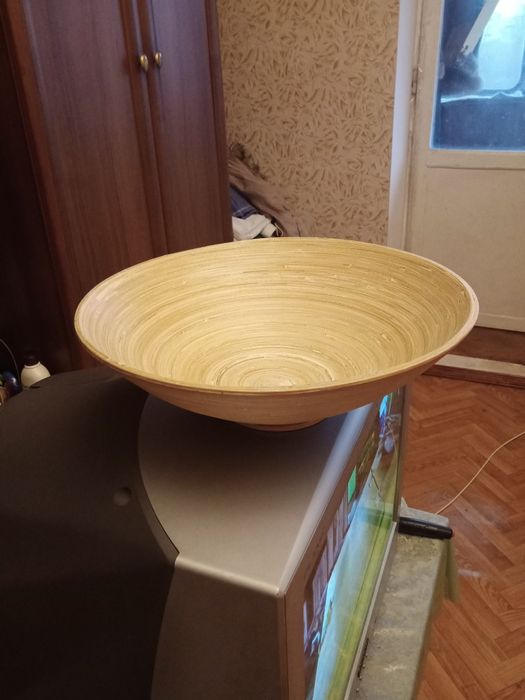 Миска натур.бамбук Niklas(JYSK)