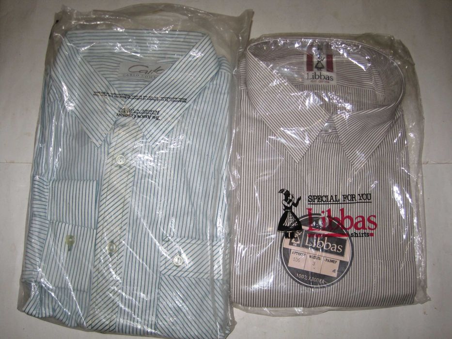 Мужская рубашка сорочка р38-39-41 новая хлопок коттон