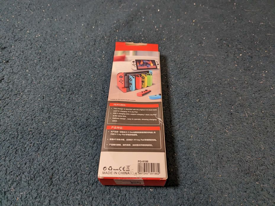 Matka Switch - ładowarka do joyconów zakładana na docka