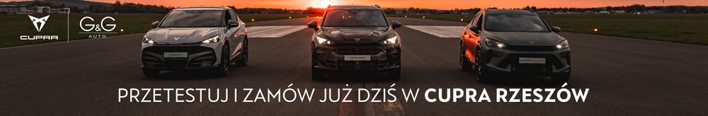 CUPRA Rzeszów top banner