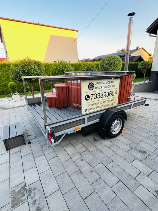 Mobilne Jacuzzi/Balia do wynajęcia