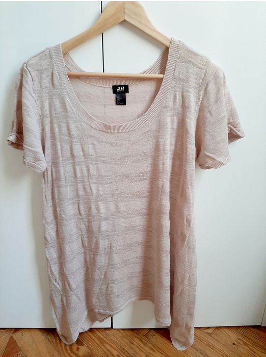 T-shirt com riscas