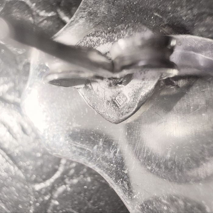 Par de brincos em prata