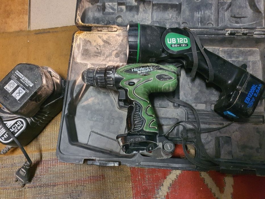 Wkrętarka hitachi ds12dvf3 + latarka