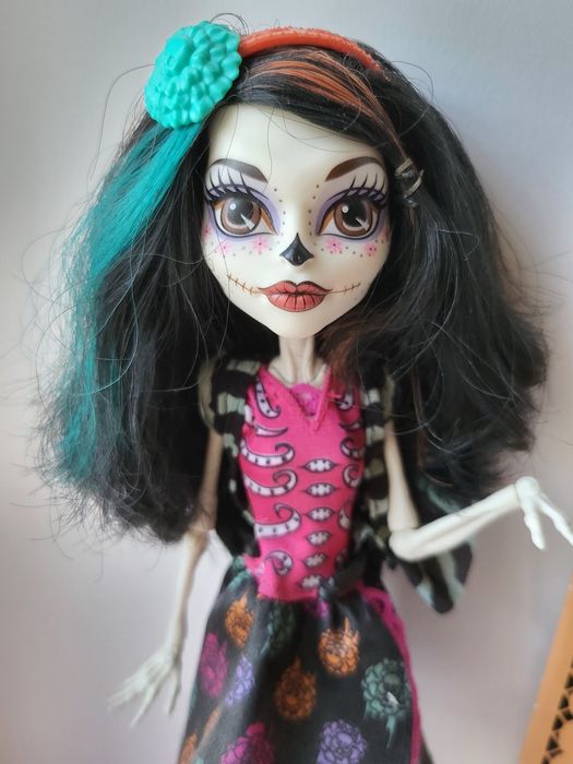 Скеліта монстер хай, арт клас. Monster high, Skelita. Колекційна Ляльк