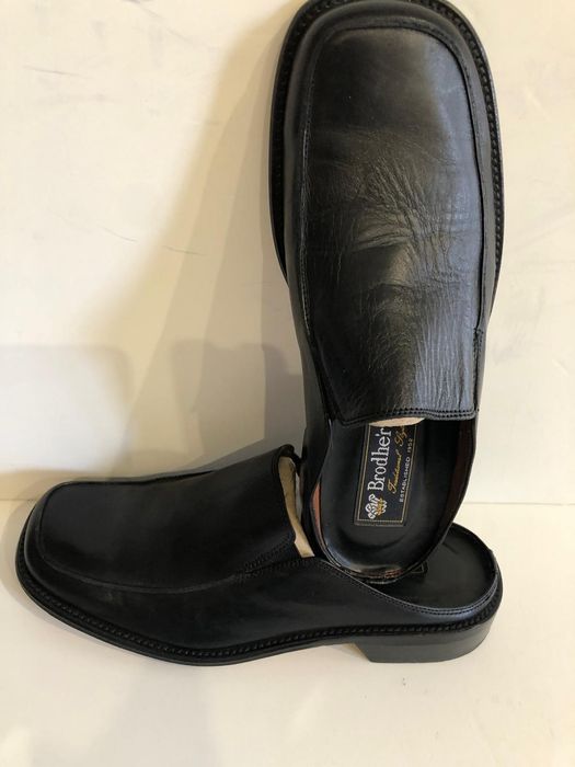 Chinelo homem todo em pele tam.43