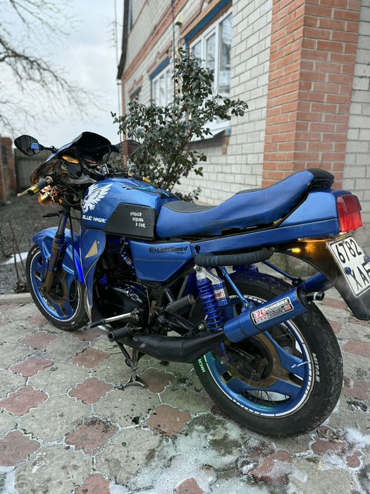 Мотоцикл Jawa 634- project "Blue Hawk"