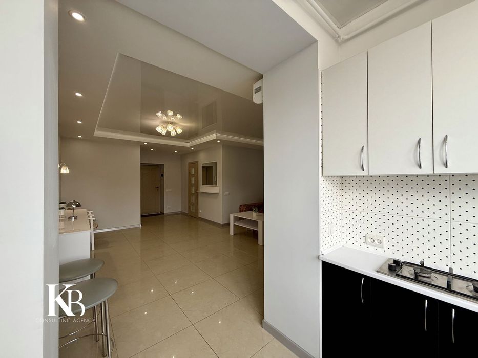 Продаж 1-к ЖК Набережний Квартал, 55м², газ, ремонт