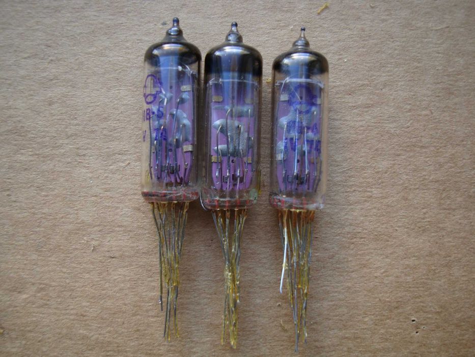 Индикатор вакуумный люминисцентный ИВ-6, 3 шт.