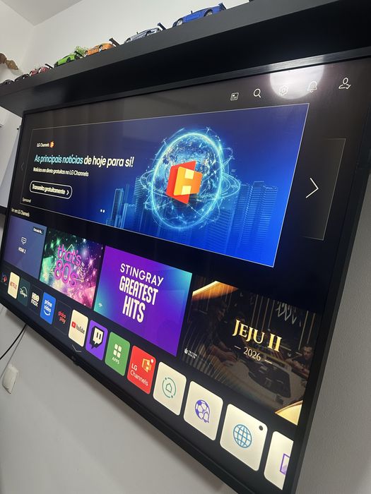 LG UHD TV 4K de 55 polegadas
